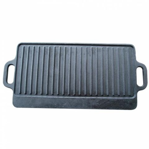 PLACA GRILL 42X23X1 CM HIERRO FUNDIDO ESMALTADO-