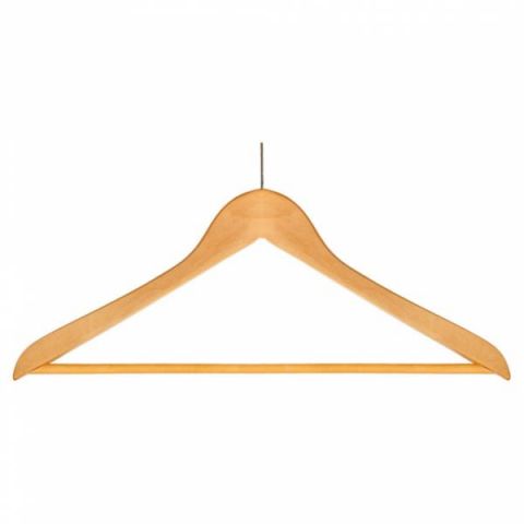 PERCHA ANTIRROBO MADERA CON ANILLA DE SEGURIDAD *-