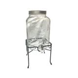 DISPENSADOR BEBIDAS 4 LITROS CRISTAL **-