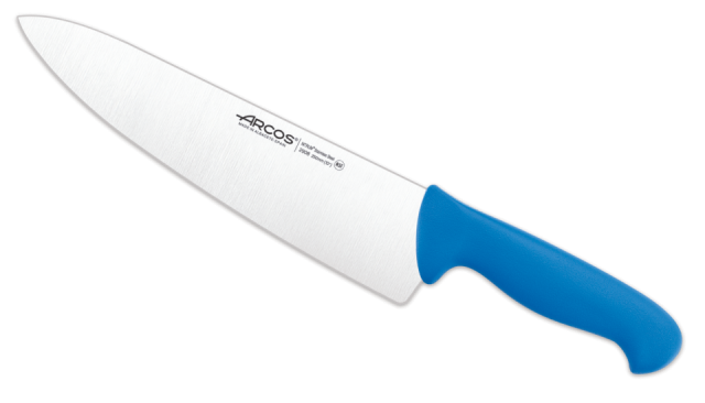 CUCHILLO COCINA MANGO AZUL 25 CM ARCOS *-