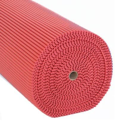 TELA PVC ROJO ANTIDESLIZANTE 15X0.65 mts x