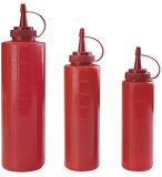 BIBERON 400 ML ROJO LACOR CON TAPON*-
