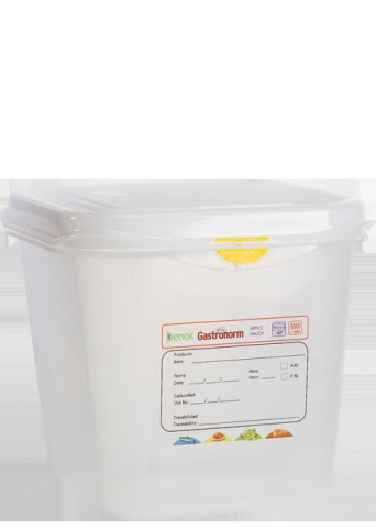 HERMETICO CON TAPA GN 1/6 17,6X16,2X15 cm 2,2 L*