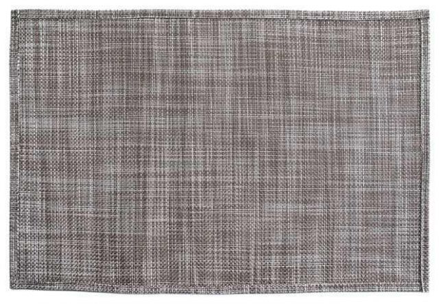 MANTEL INDIVIDUAL PVC 45X30 SILVER*-