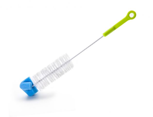 CEPILLO LIMPIADOR PARA JARRAS Y BOTELLAS 53 cm *-