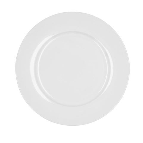 PLATO DE POARCELANA 25 CM GLACIAL ALA ANCHA