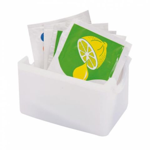 BOL PARA SOBRES BLANCO DE PLASTICO *-