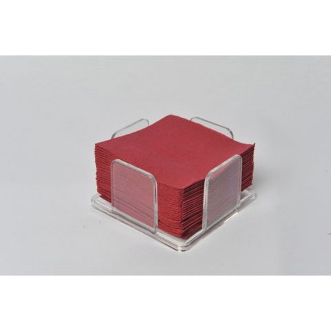 SERVILLETA 20X20 BURDEOS P&P CAJA 2400 UNIDADES x
