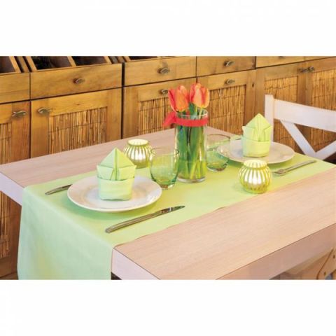 SERVILLETA 40X40 PISTACHO PAPEL TELA 50 UNIDADES x