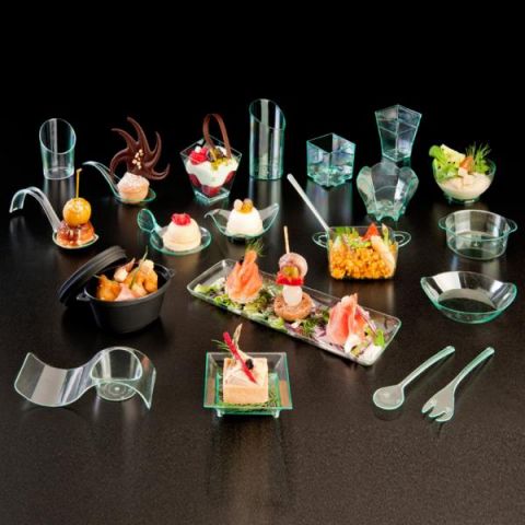 TENEDOR DEGUSTACION REUTILIZABLE 10 CM 200 UDS *-