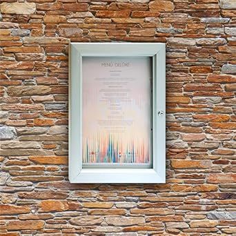 PORTA-MENUS LUMINOSO DINA 3 52x40x3,2 cm *