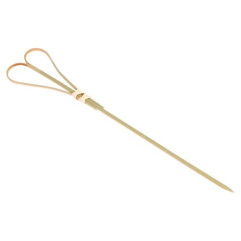 PICKS CORAZON BAMBU 12 CM 100 UNIDADES*-